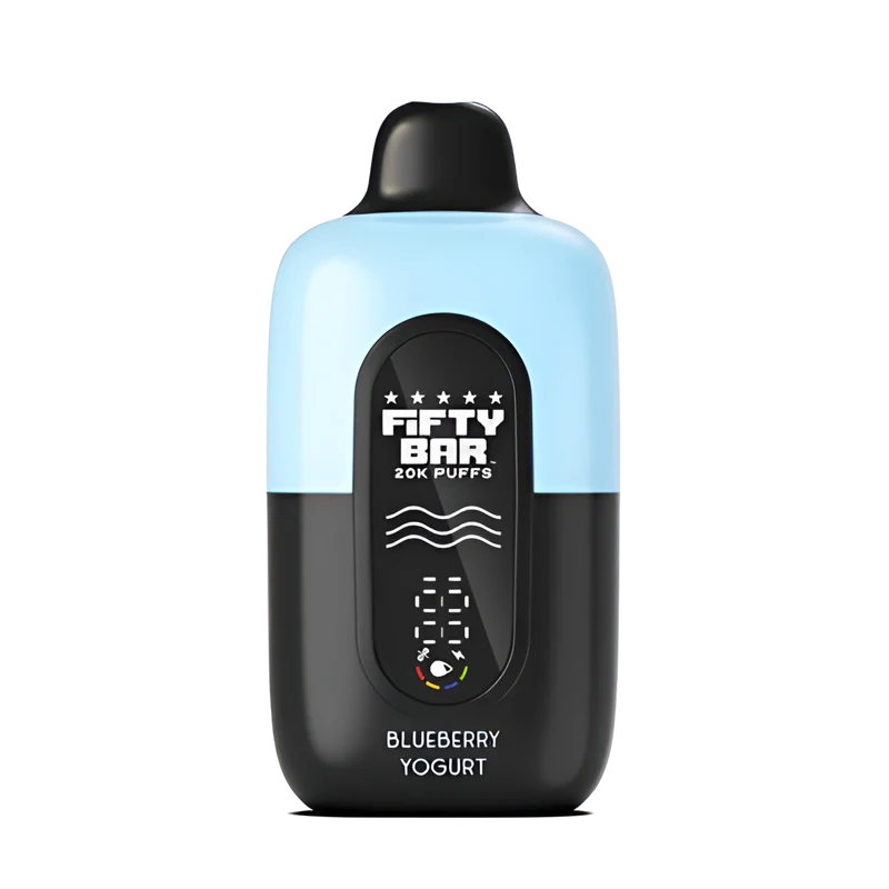 Blueberry Yogurt Fifty Bar 20K - Black Coral